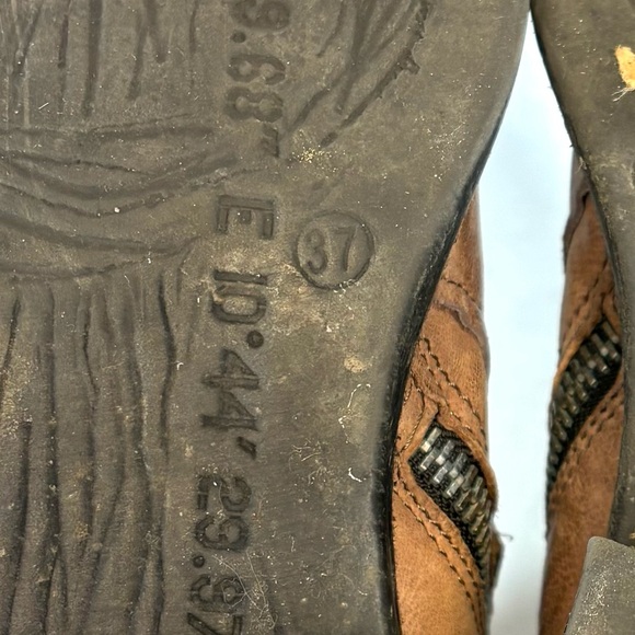 A.S.98 Ives Tan Ankle Boots | 37 - Picture 7 of 8